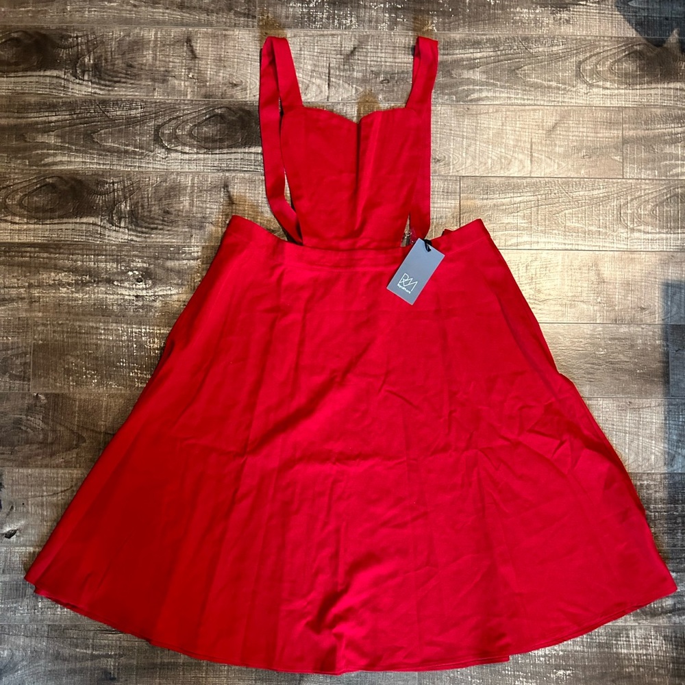 NWT Royal Monk Jumper Dress Red Size 3XL/20